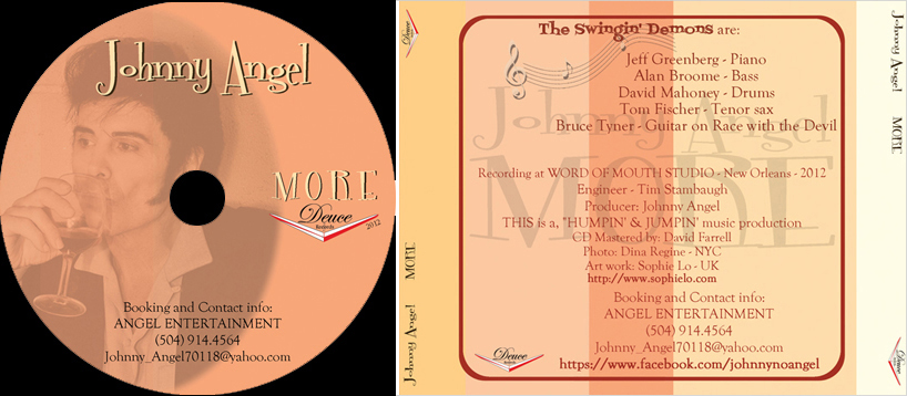 Johnny Angel More for Deuce Records Design by Sophie Lo